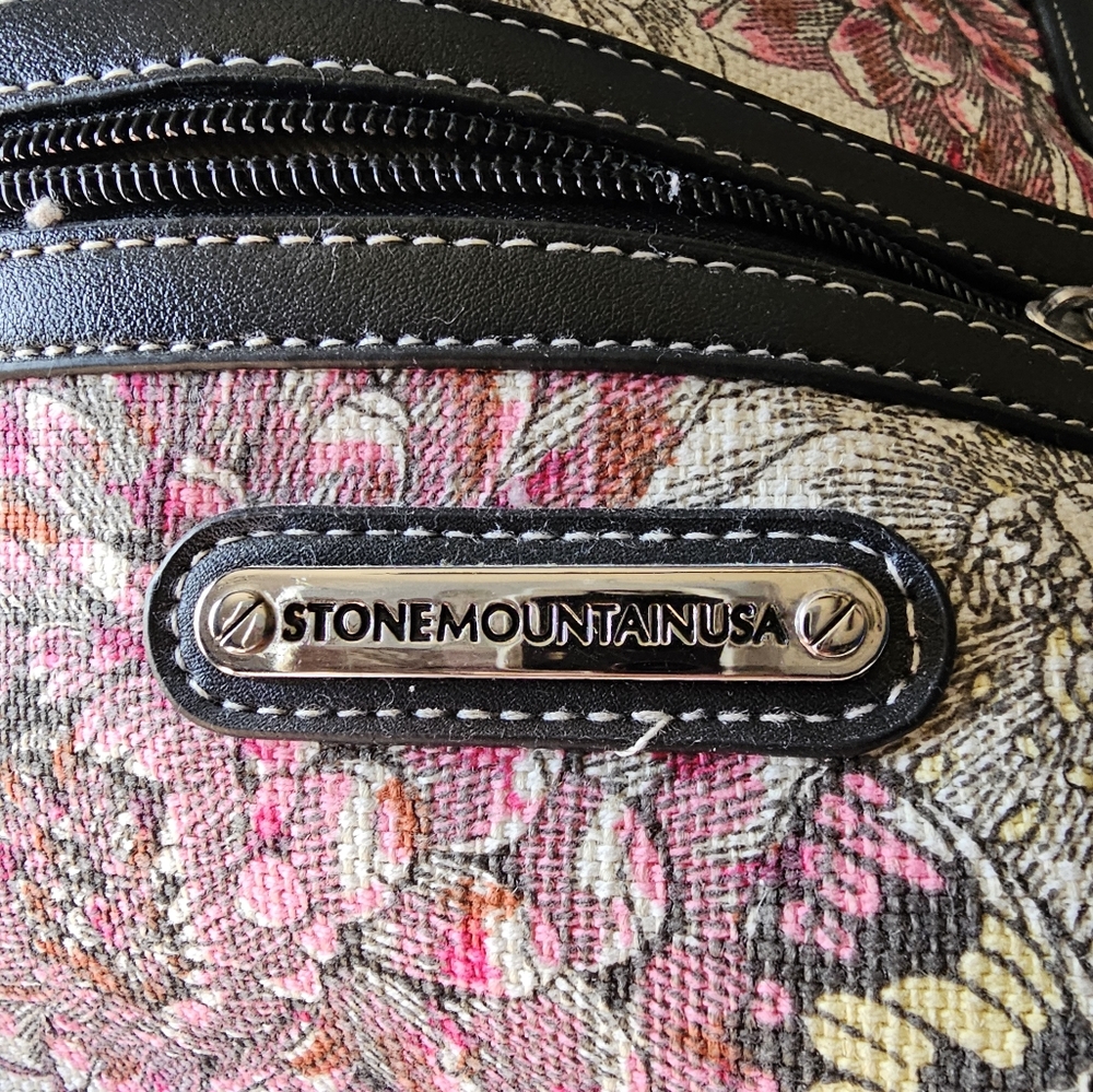 Stone Mountain Floral Tote Bag with Wallet - Picture 8 of 8